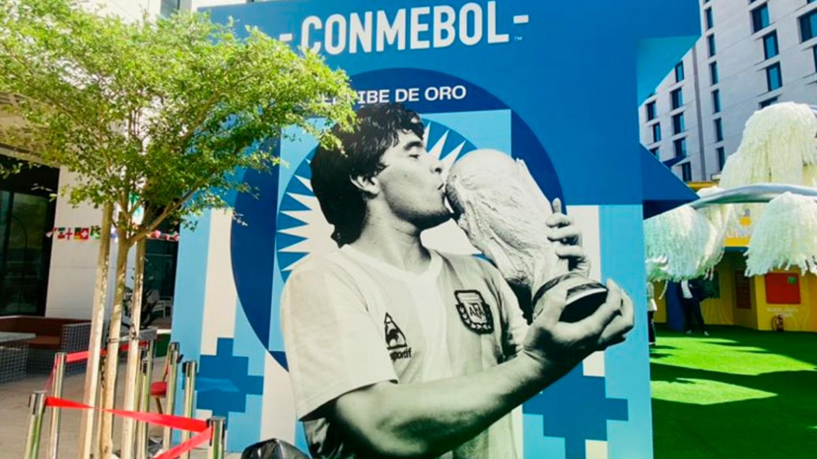La Conmebol homenajeará a Maradona este viernes en su nueva casa en Qatar