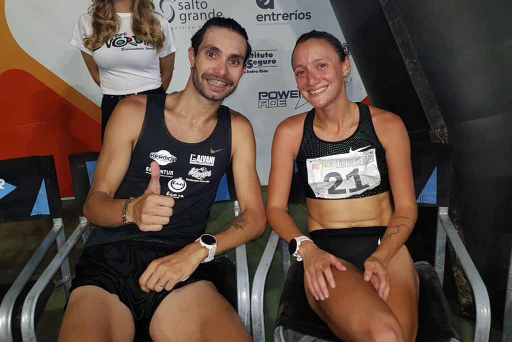 Atletas argentinos Federico Bruno y Florencia Borelli competirán mañana en Valencia