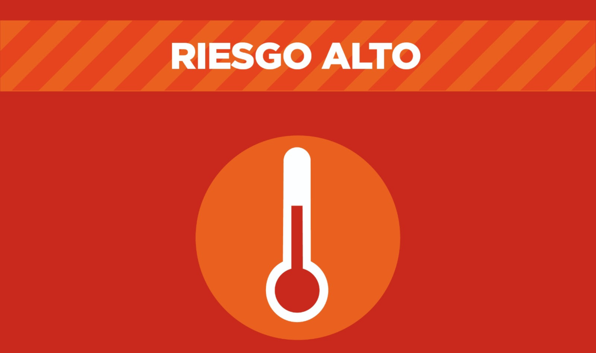 Elevan el Nivel de Atención del Riesgo a ‘Rojo’ por la ola de calor en La Plata