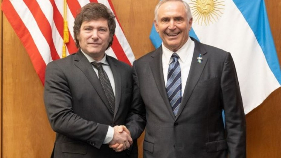 Milei se reunió con el embajador de Estados Unidos: «Mantuvimos una interesante conversación»