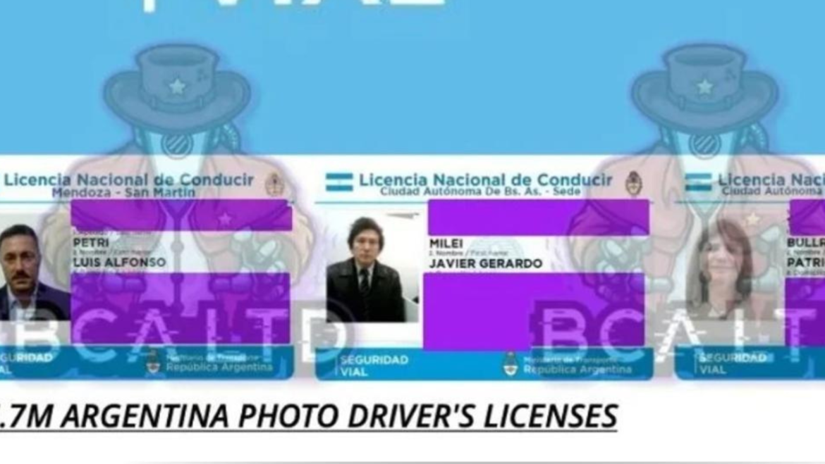 Hackeo y robo de licencias de conducir desde el gobierno aseguran que no se vieron comprometidos datos sensibles