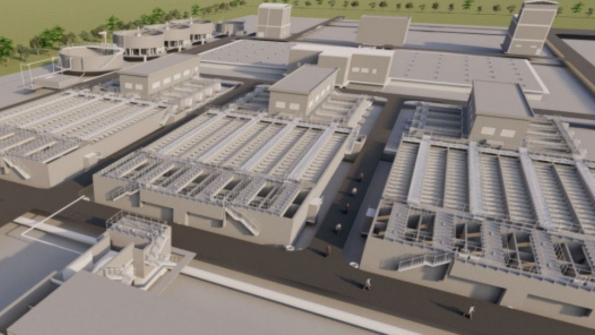 Provincia construye la nueva Planta Potabilizadora para la Región Capital