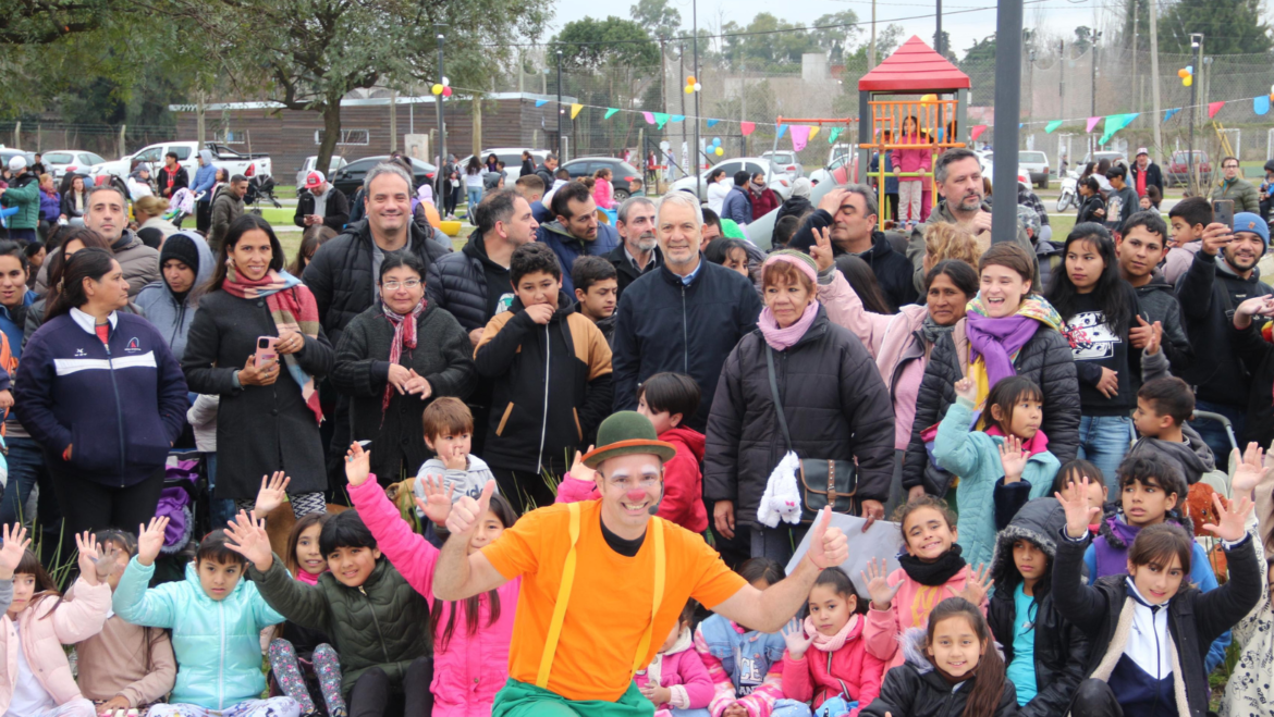 Alak celebró el Día de las Infancias junto a niños y niñas en José Hernández