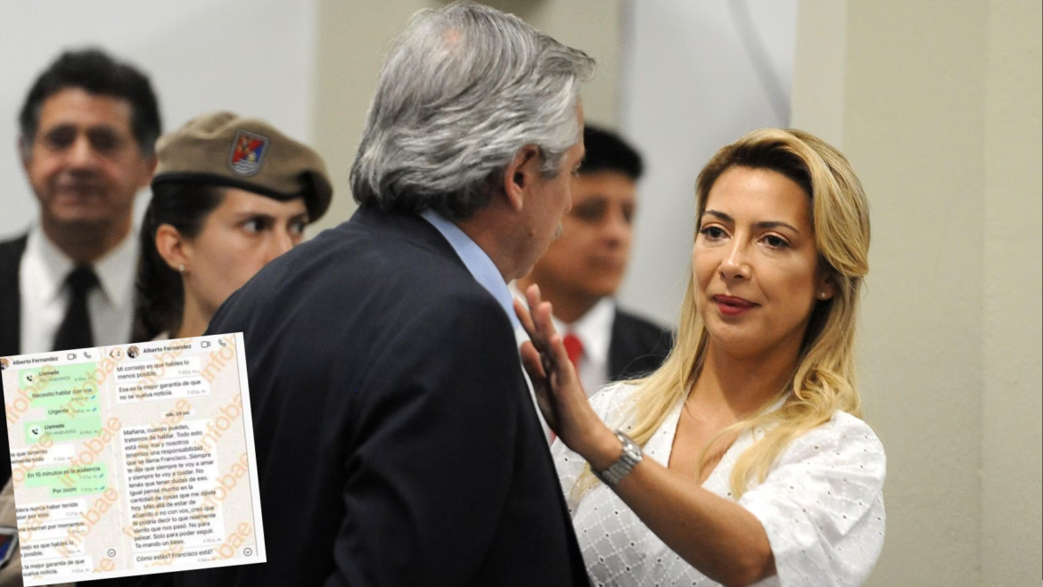 Se conocieron nuevos chats entre Fabiola y Alberto ‘Mi consejo es hables lo menos posible’ para que no sea noticia
