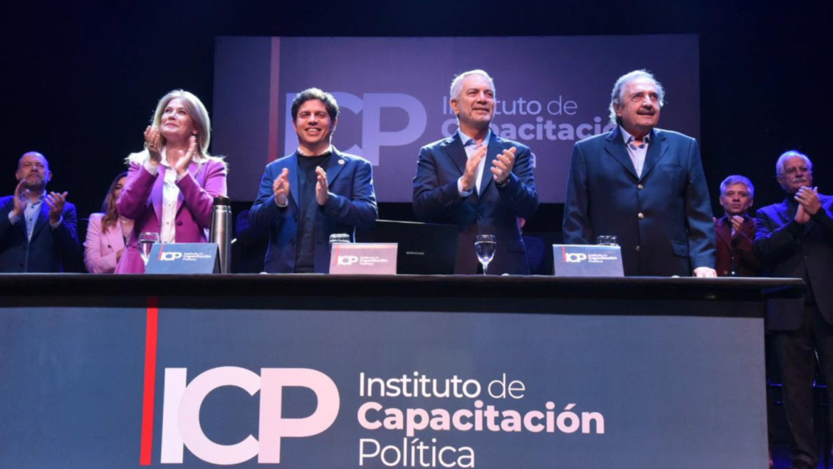 Ante una multitud de jóvenes, Kicillof y Alak abrieron el Curso de Formación Política del ICP