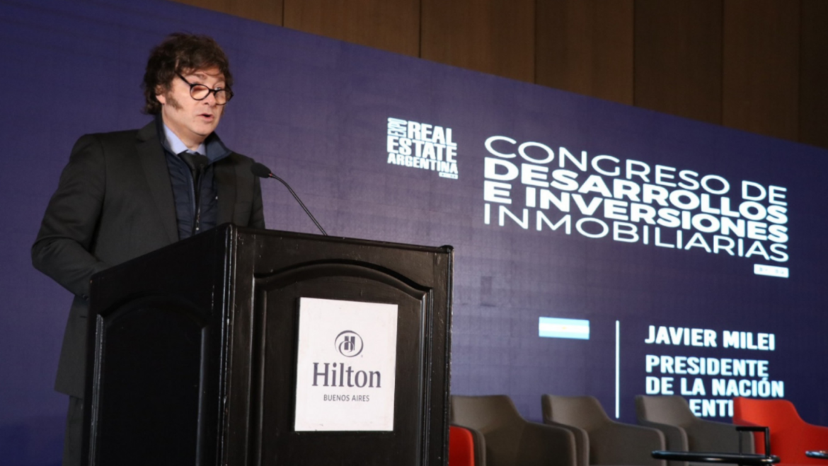 Javier Milei disertó en el congreso de inversiones: ‘Estamos llevando a cabo una gesta heroica’