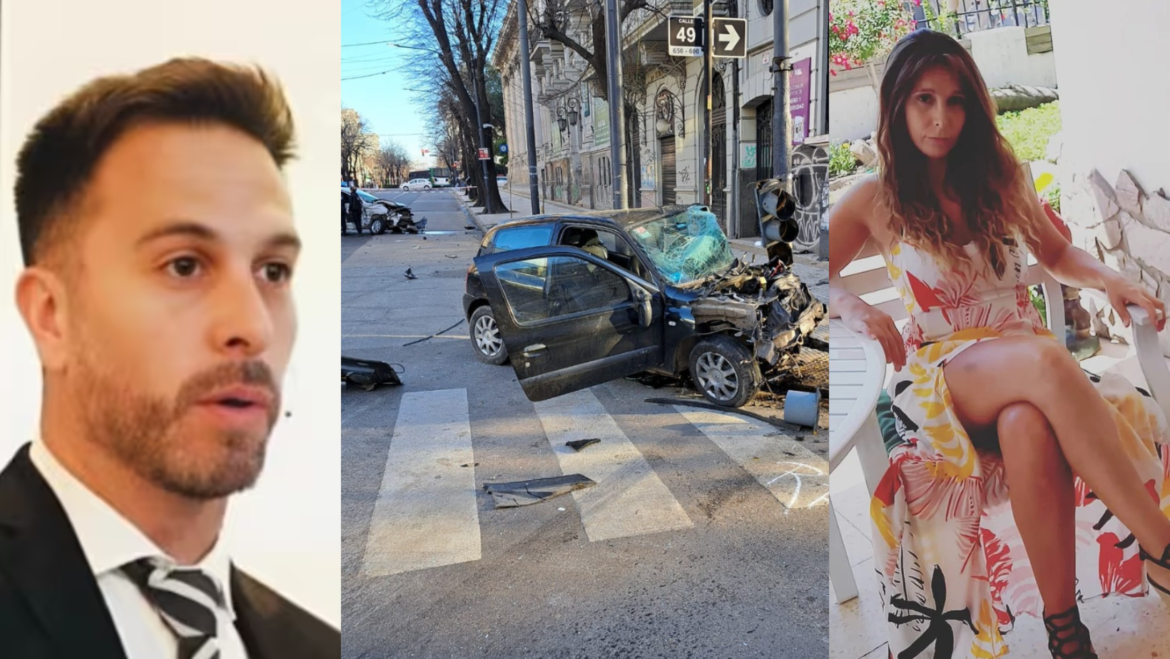 Seguirá detenido el abogado que a alta velocidad cruzó en rojo y mató a Ana Carolina Fiorino en 7 y 49