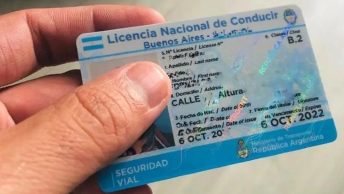 Impulsan la Licencia Nacional de conducir sin vencimiento: qué dice el proyecto