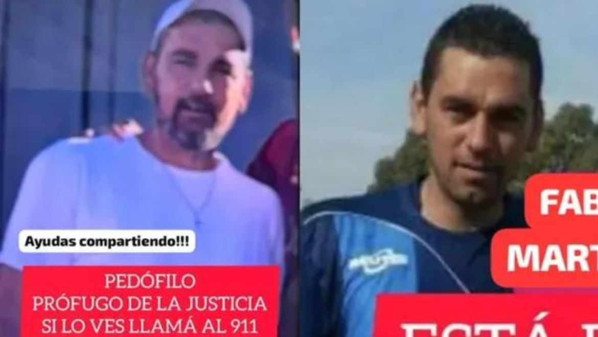 Buscan a Fabio Héctor Oscar Martín violó a su sobrina de 3 años y se dio a la fuga
