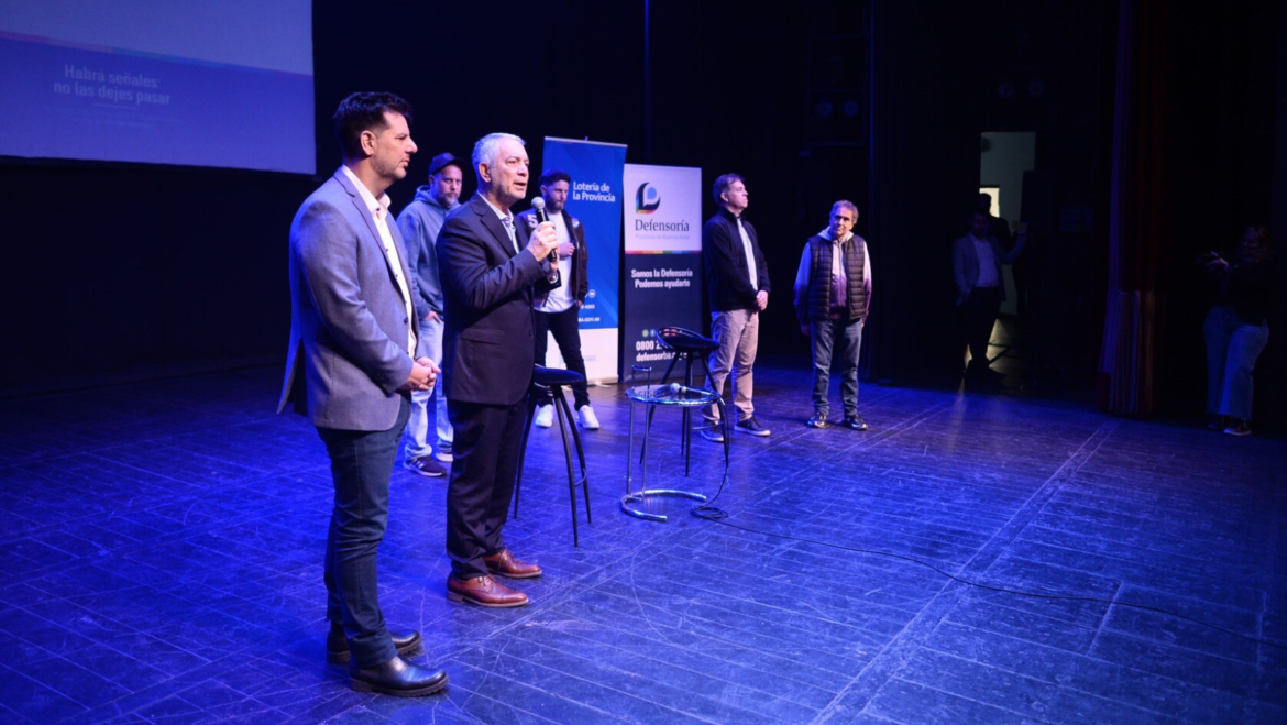 Municipio y Provincia impulsaron un encuentro para concientizar a los jóvenes sobre apuestas online y prevenir la ludopatía