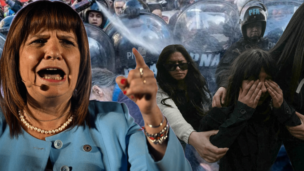 La madre de la nena que fue gaseada por la policía pidió que la justicia cite a Patricia Bullrich