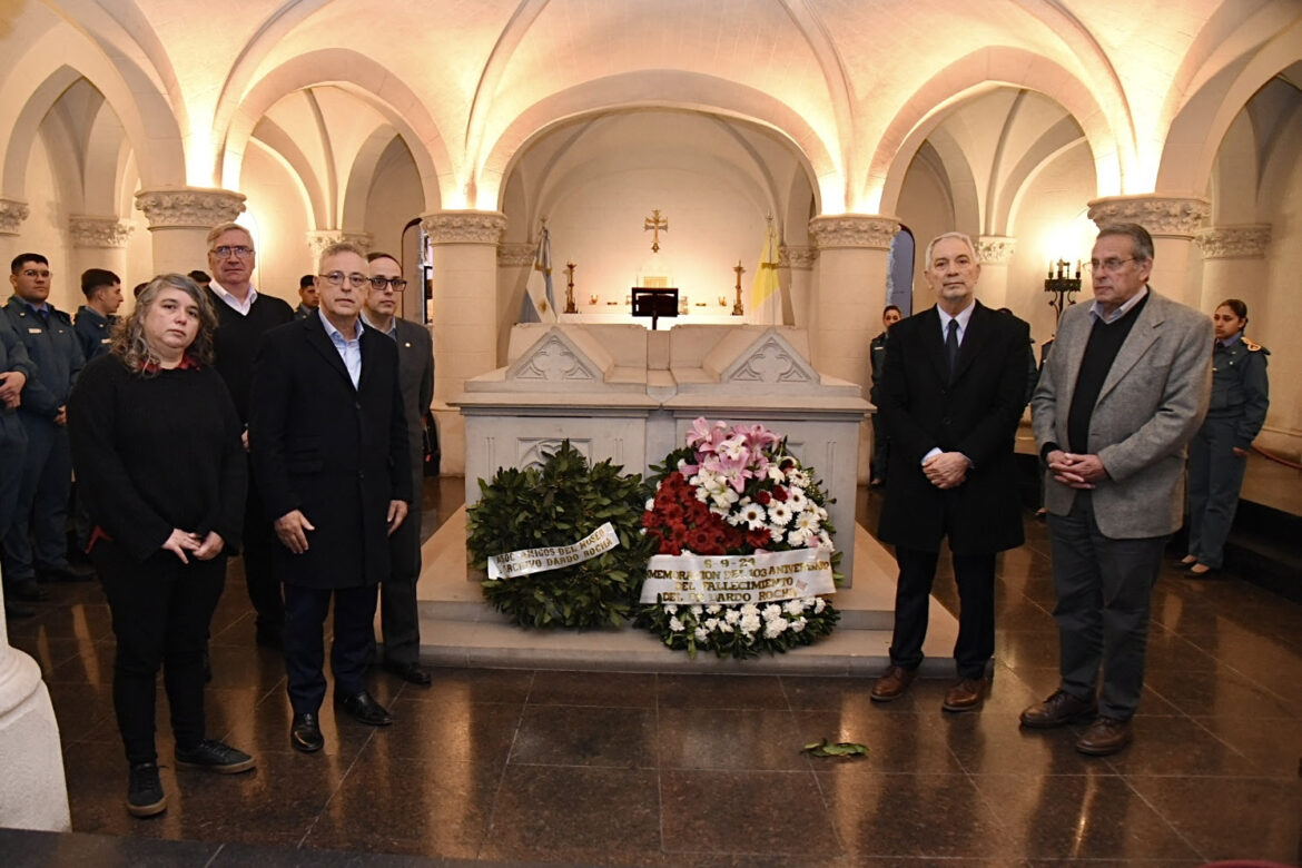 Alak encabezó un homenaje a Dardo Rocha a 103 años de su fallecimiento