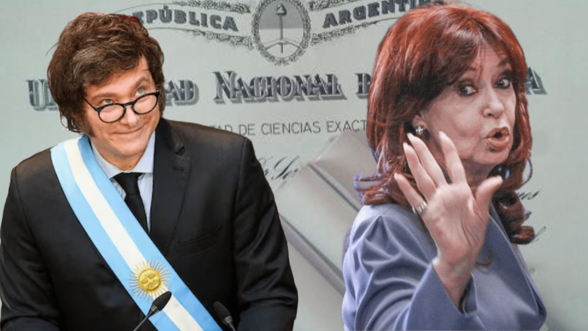 Milei le respondió a Cristina Kirchner: “Le cuesta más entender una metáfora que mostrar su título de abogada”