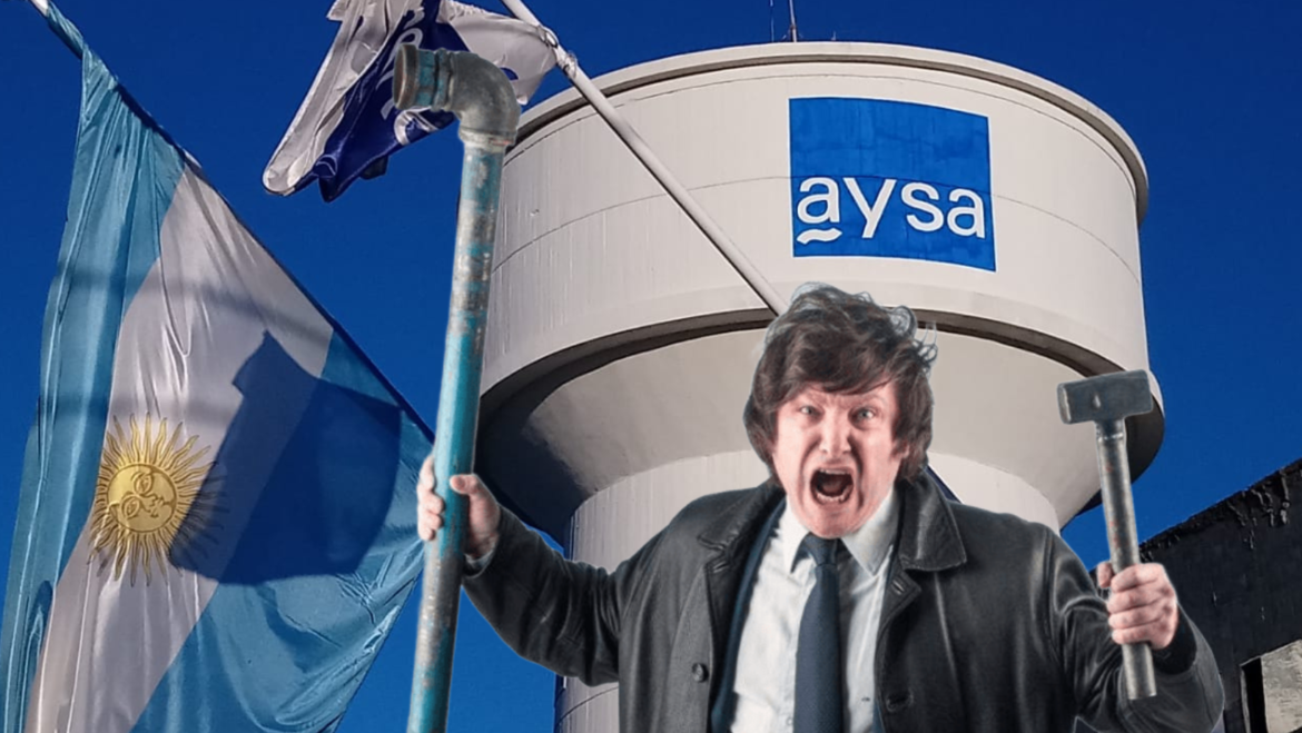 El Gobierno nacional avanza con la privatización de AySA: generó pérdidas por $70 mil millones en lo que va del año