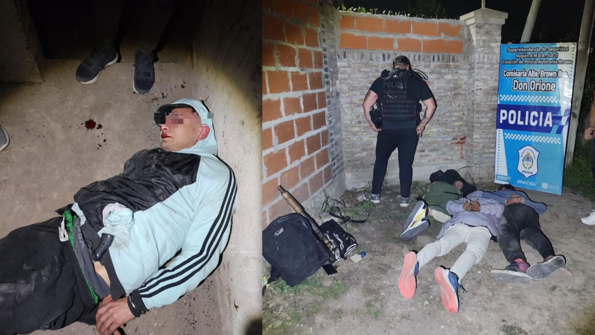 Tras un tiroteo con la policía cayó detenido el jefe narco alias  ‘El polaquito’