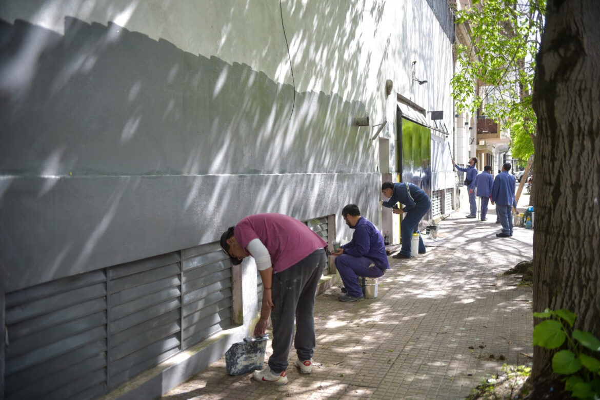 La Municipalidad ya renovó más de 500 frentes y avanza con el programa “Ciudad Limpia”
