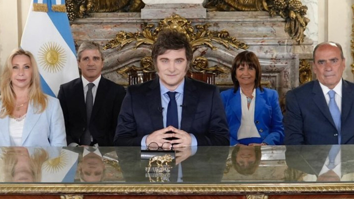 Uno por uno, todos los anuncios de Javier Milei durante la cadena nacional