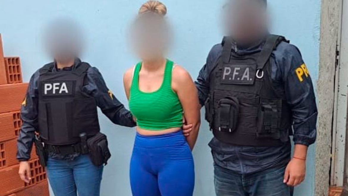 La Policía Federal Argentina capturó a una mujer paraguaya integrante de una banda dedicada a entraderas