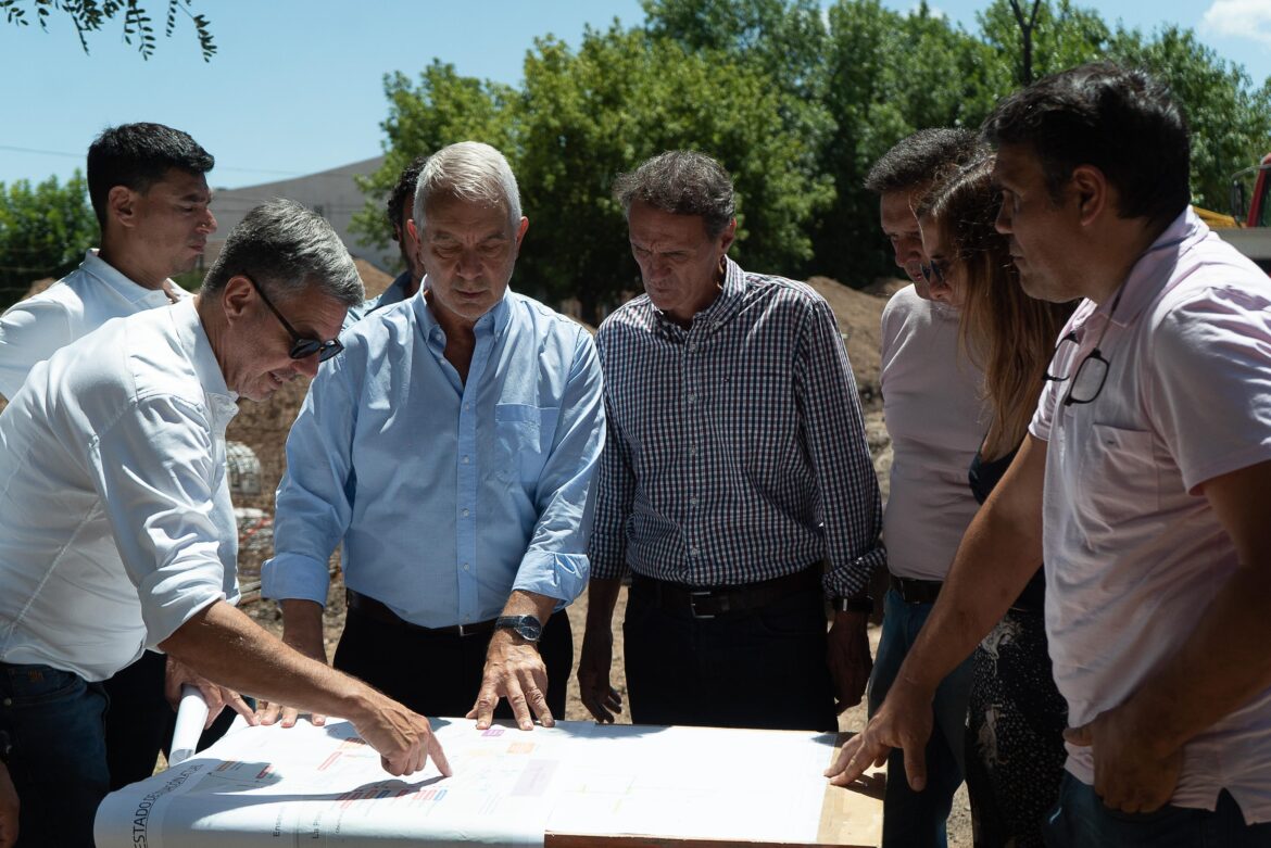 Con la presencia de Alak y Katopodis, avanzan obras de infraestructura clave en La Plata