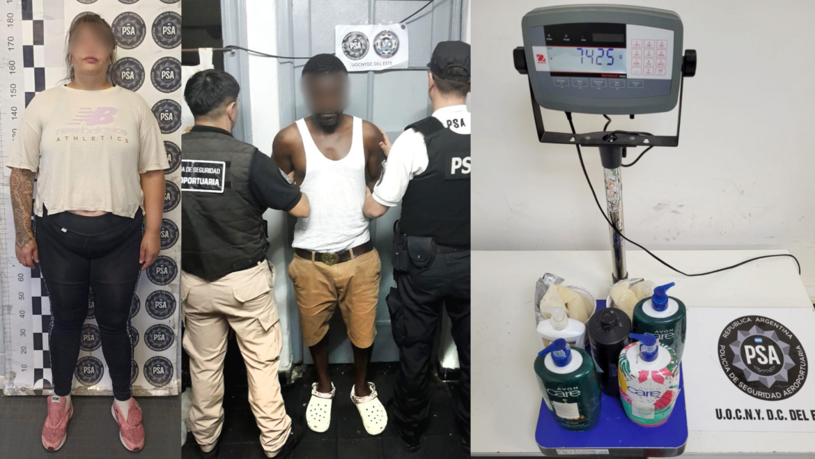 Desbaratan una red internacional que reclutaba “mulas” para traficar drogas