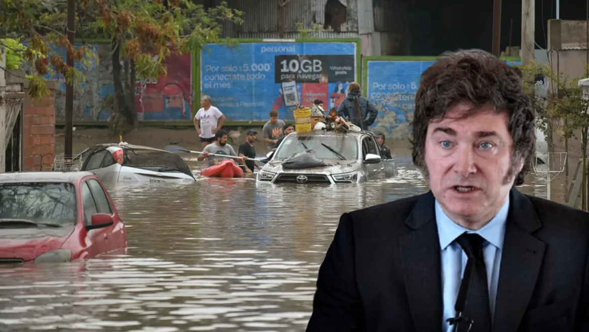 El Gobierno decretó tres días de duelo nacional por los fallecidos en el temporal de Bahía Blanca
