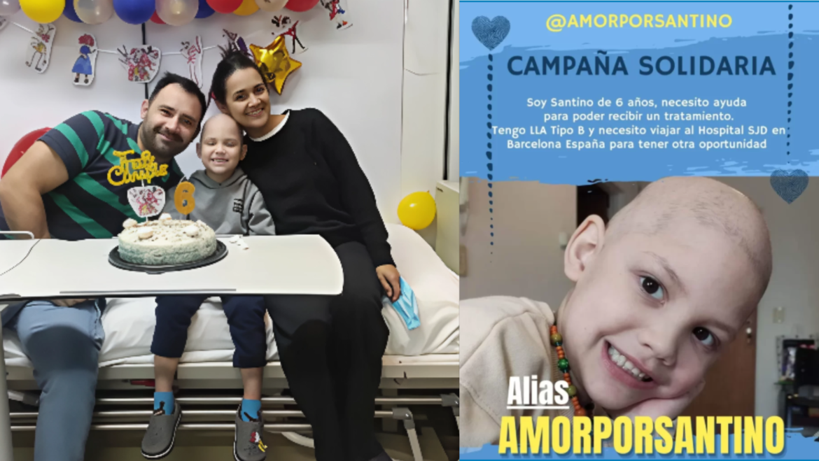 Un niño con leucemia precisa un tratamiento de $700 millones para salvar su vida ¿lo ayudamos entre todos?