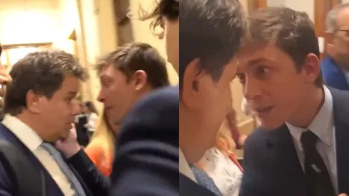 Manes denunció amenazas y agresión en el Congreso tras un cruce con Santiago Caputo