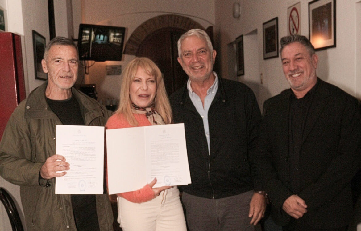 Alak reconoció como Huéspedes de Honor a Cecilia Roth y Gustavo Garzón