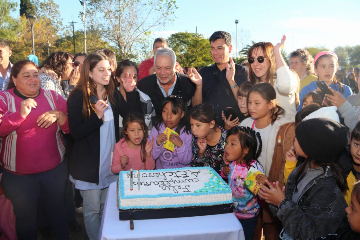 Aniversario de Etcheverry: Alak anunció 30 cuadras y 2 mil luminarias nuevas