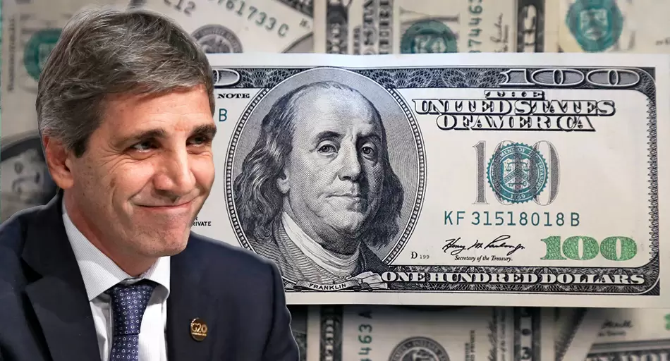 Tras los anuncios de Caputo, para blanquear los dólares del colchón, el dólar oficial bajó y las acciones y bonos cerraron con ganancias