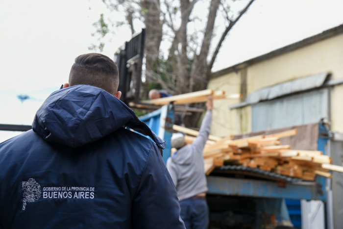 La Provincia continúa asistiendo a los distritos afectados por el temporal