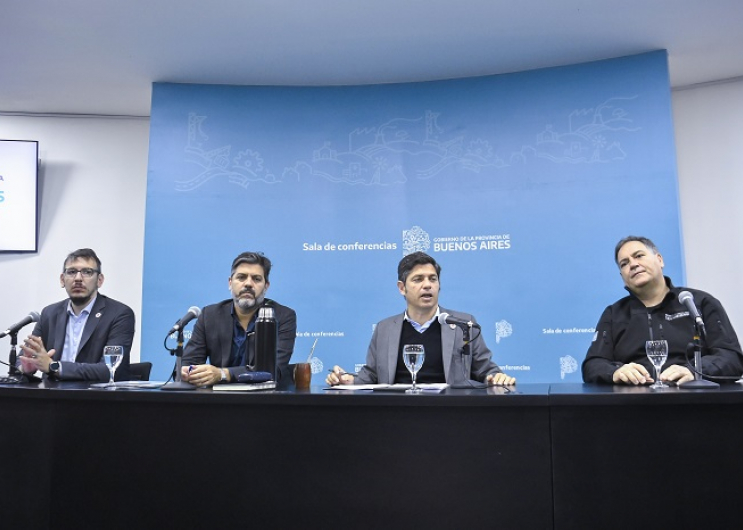 Kicillof anunció que la Provincia reclamará $100 mil millones de Aportes del Tesoro Nacional para asistir a los afectados