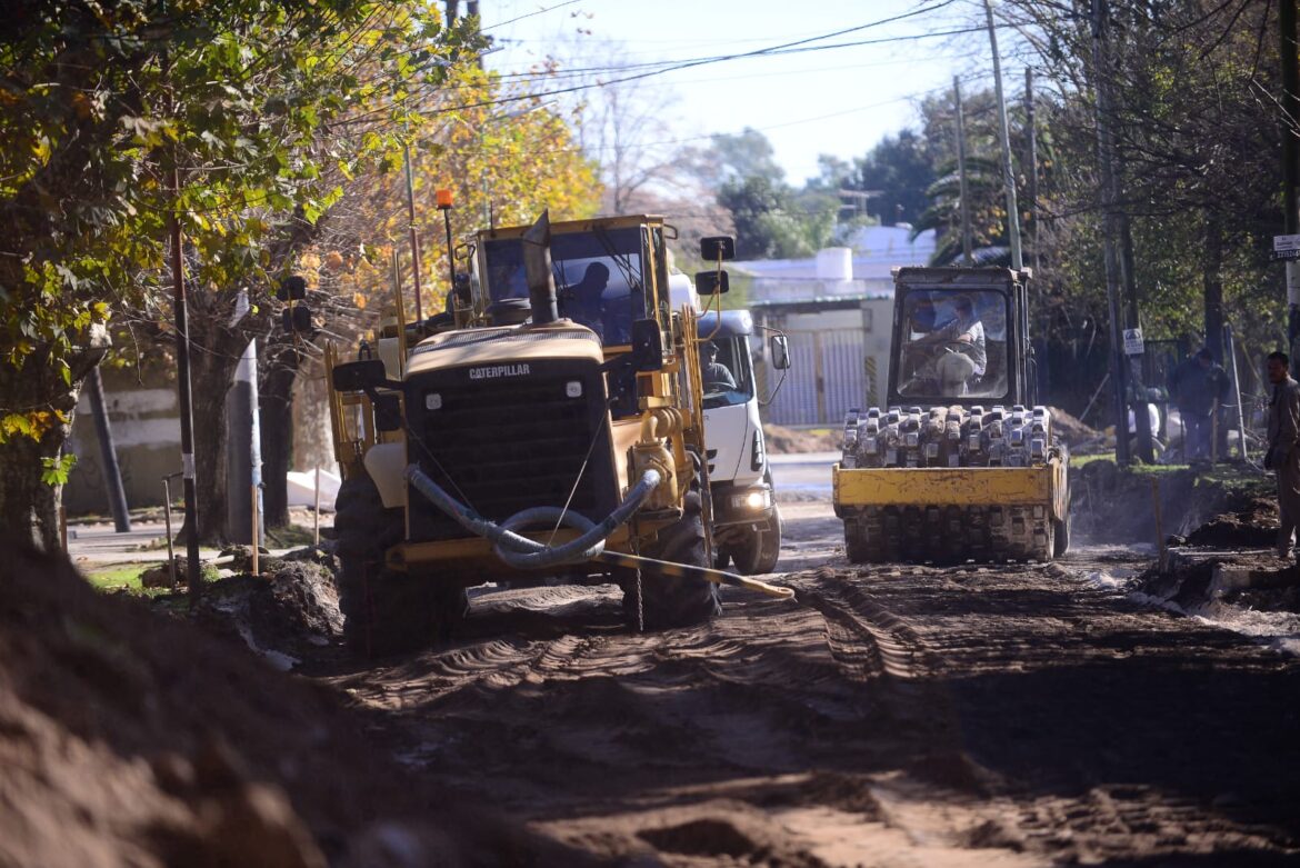 La Municipalidad avanza con obras en los barrios: cortes, desvíos y cambios en los servicios