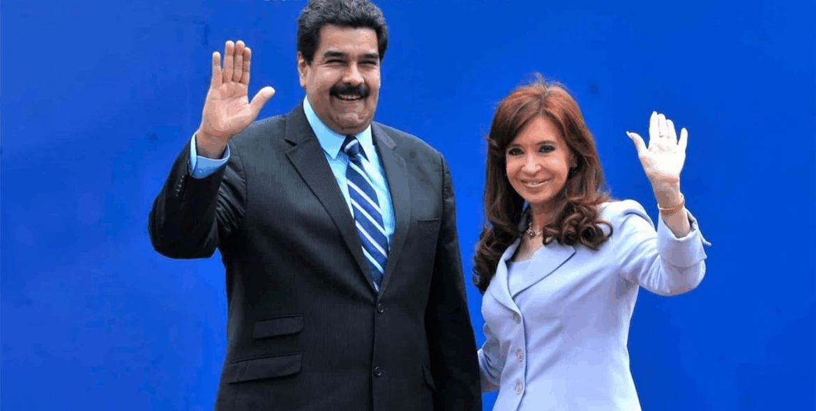 Maduro respaldó a Cristina Kirchner y aseguró que su nombre “quedará grabado en la historia argentina”