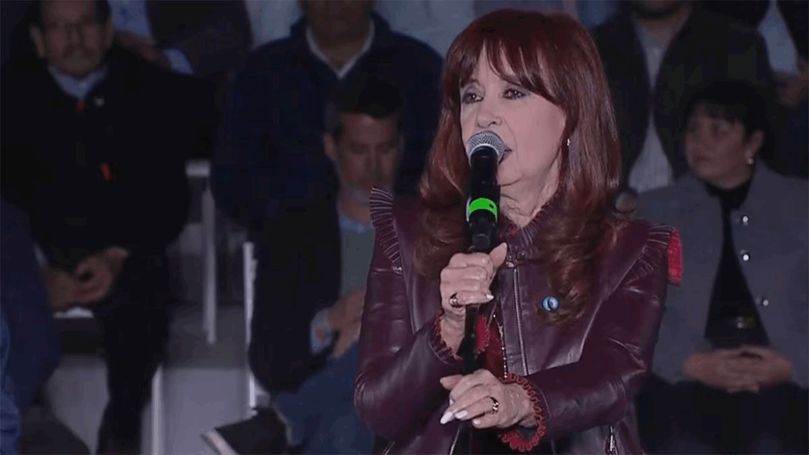 Cristina Kirchner “Me quieren presa o muerta, pero no van a impedir que vuelva el pueblo”, advirtió