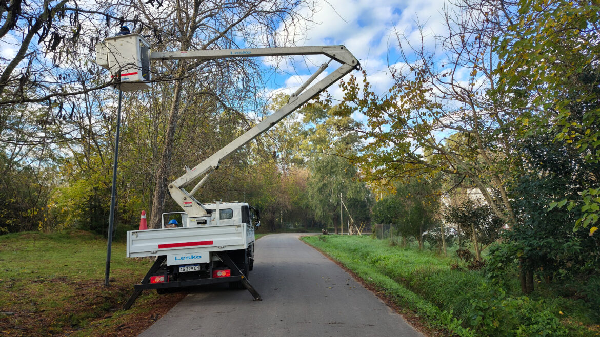 Nuevas mejoras en el alumbrado público del oeste, el norte y el sur de La Plata