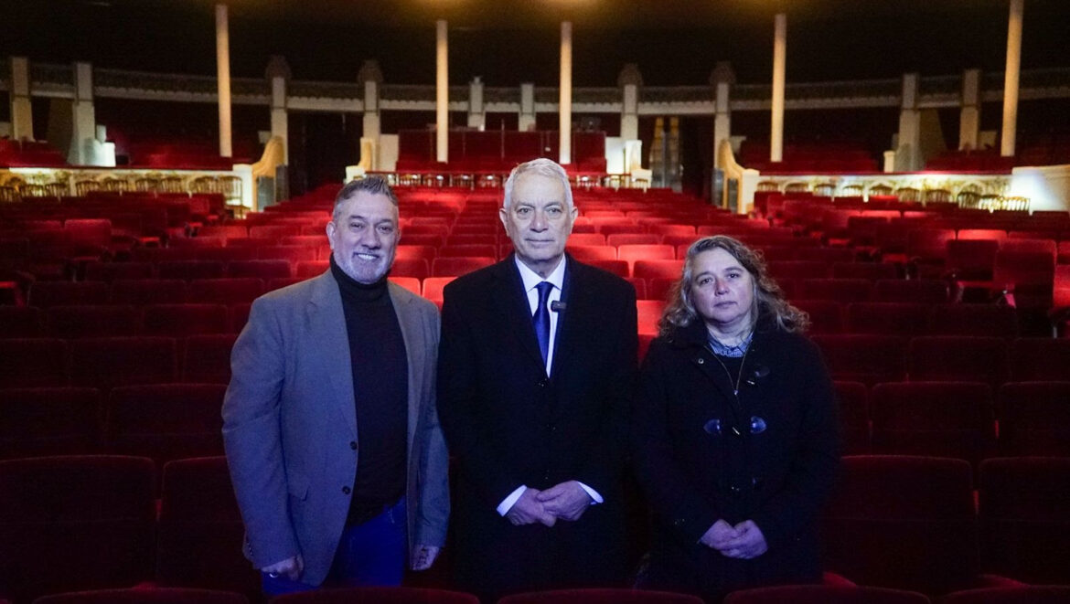 Alak dio inicio a las obras de restauración y puesta en valor del Teatro Municipal Coliseo Podestá