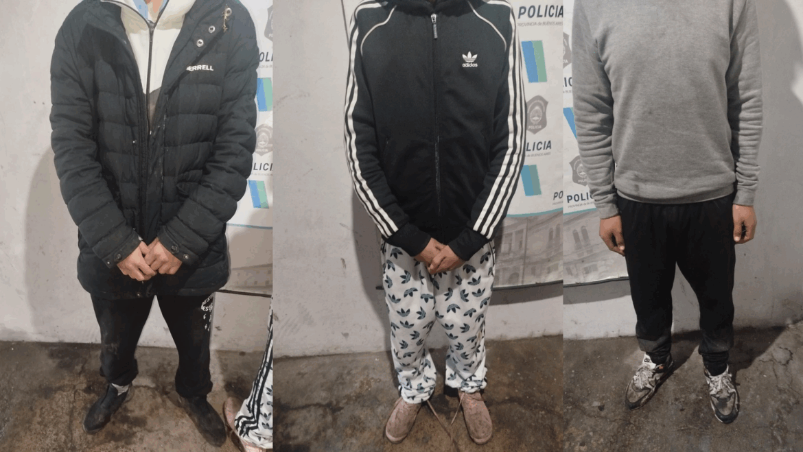 Tres menores fueron detenidos por robos en La Plata y liberados por orden judicial