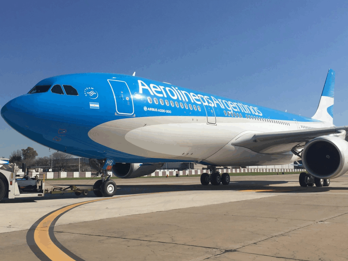 Aerolíneas Argentinas tuvo saldo positivo de $169.012 millones en el primer trimestre