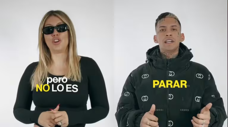 Por orden judicial Wanda Nara, L-Gante y otros 14 influencer alertan sobre el peligro de la ludpatía
