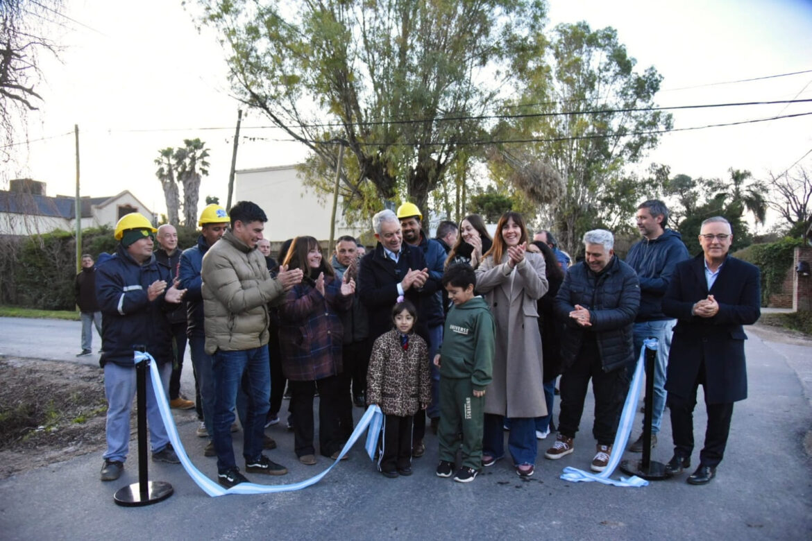 Alak inauguró una obra de impacto para la infraestructura de City Bell