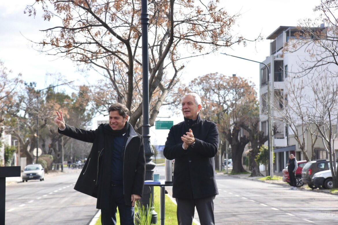 Alak y Kicillof inauguraron el ensanche y pavimentación en un acceso clave a La Plata