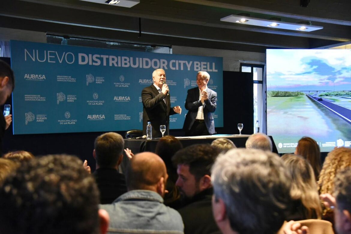 Alak anunció la nueva bajada de la autopista en City Bell