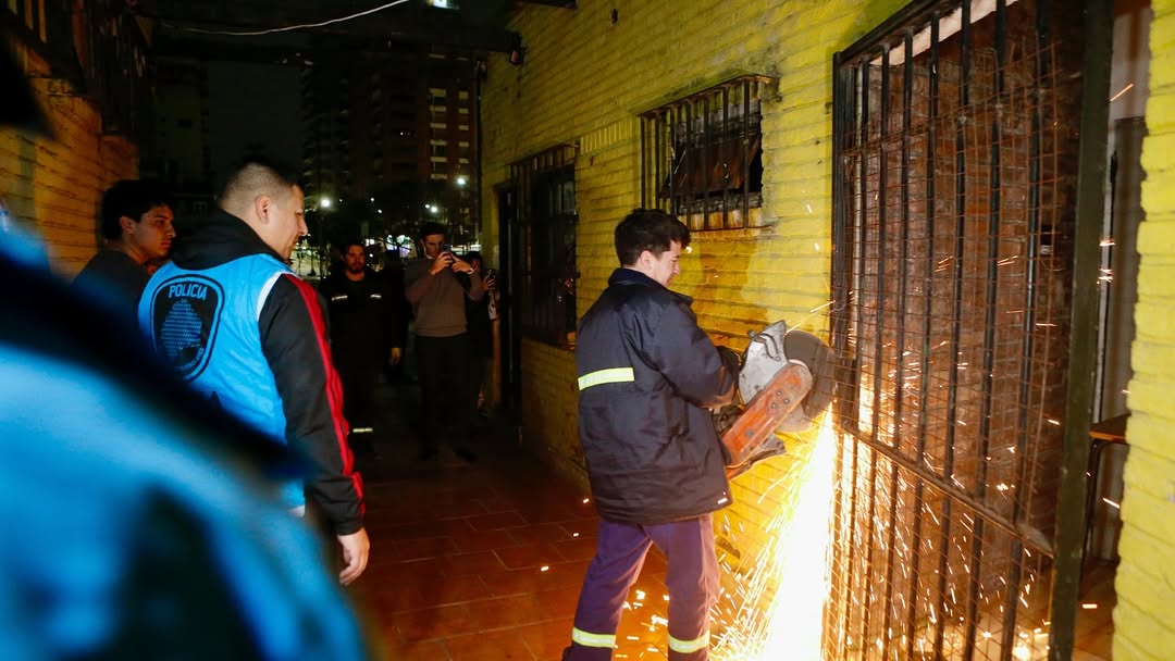 Desalojaron un predio usurpado por la organización de Raúl Castells en San Telmo