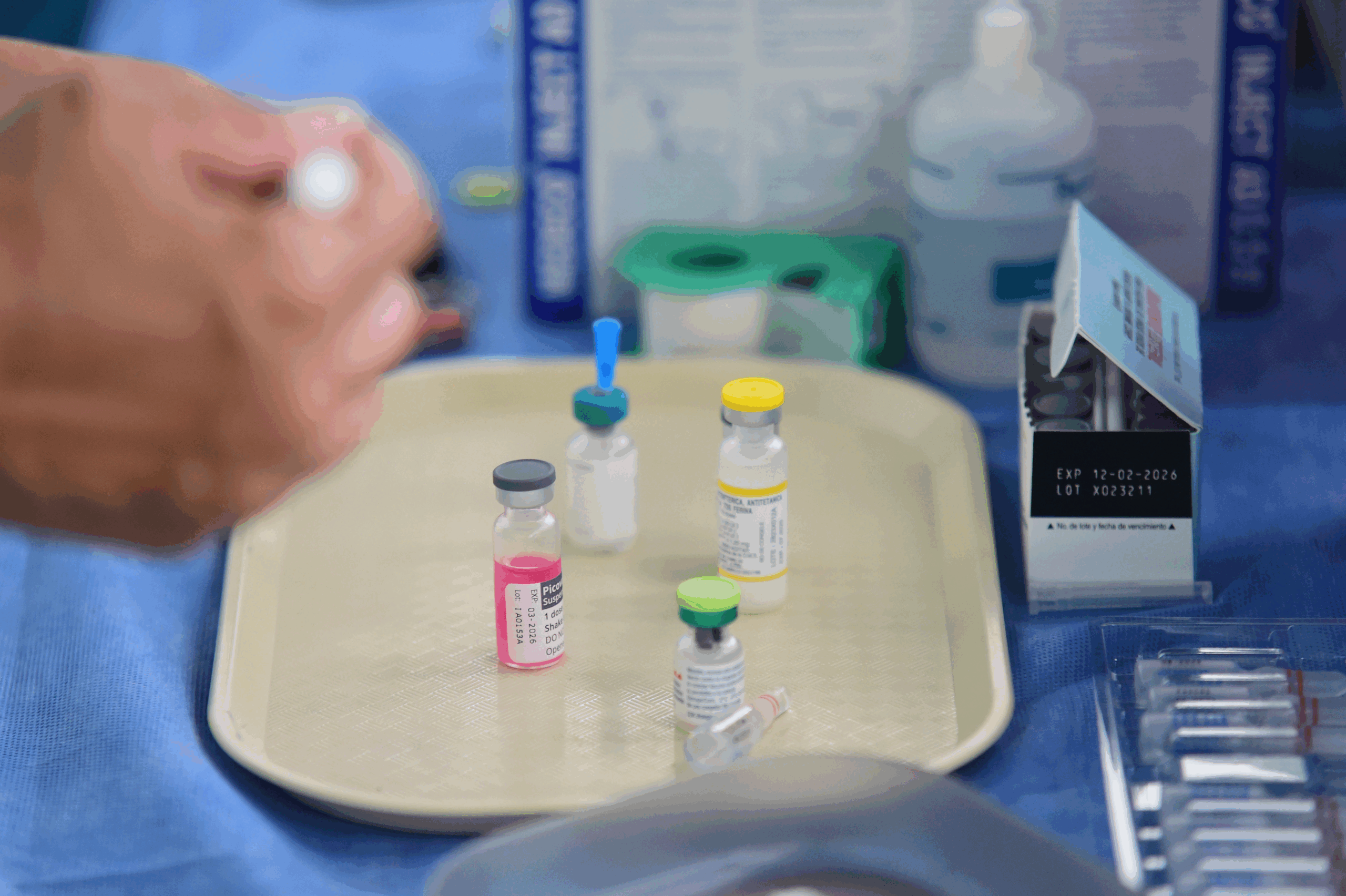 Intensificamos la campaña contra el sarampión y la atención médica en los barrios