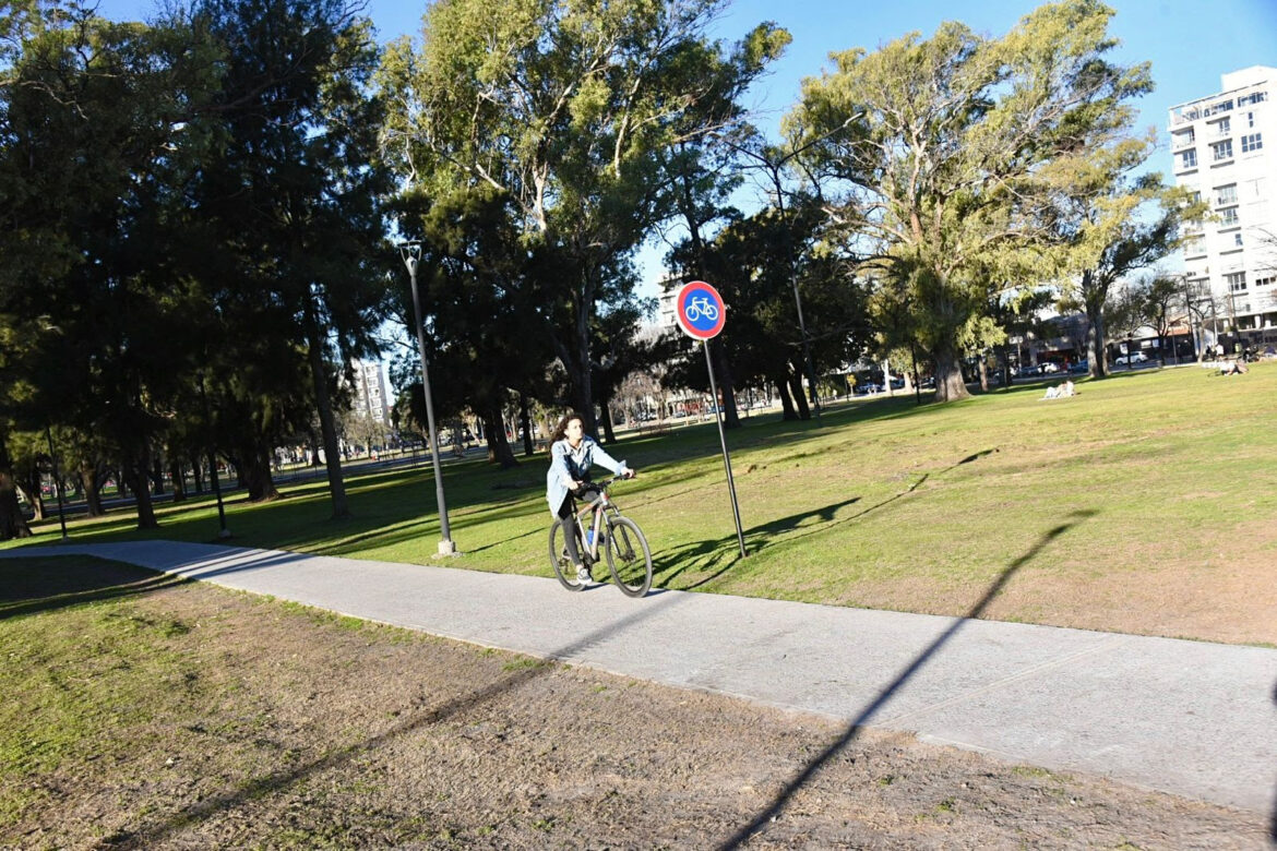 El Municipio completó la primera etapa de la puesta en valor del Parque San Martín