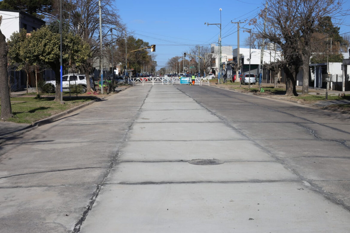 El Municipio completó una obra hidráulica que mejorará el escurrimiento del agua en Villa Elvira