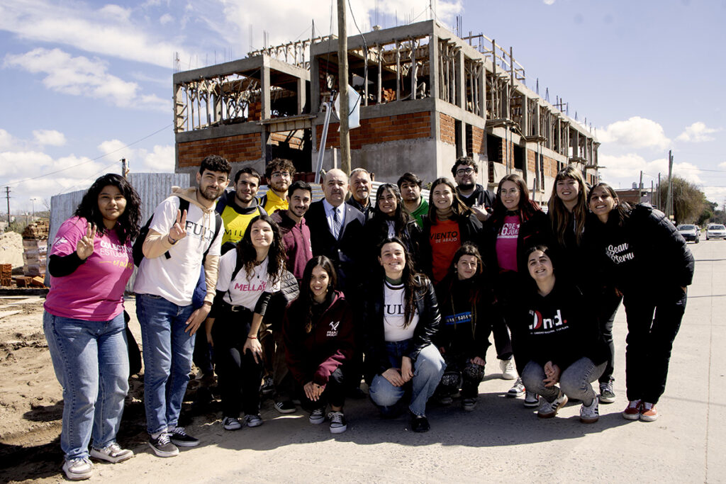 Avanza la construcción del Barrio Estudiantil Universitario y en marzo de 2026 ya tendrá sus primeros habitante