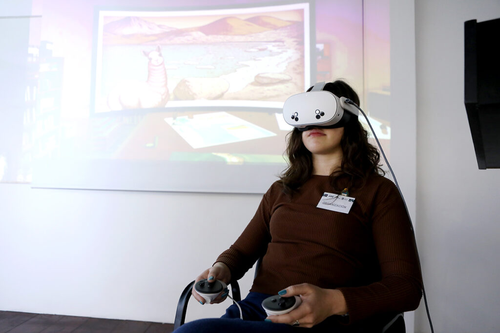 La UNLP lanzó un aula inmersiva para fomentar vocaciones científicas en los secundarios