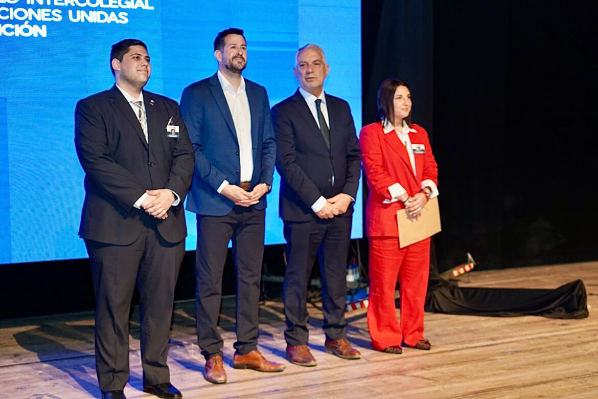 Alak encabezó la apertura del Modelo Intercolegial de Naciones Unidas